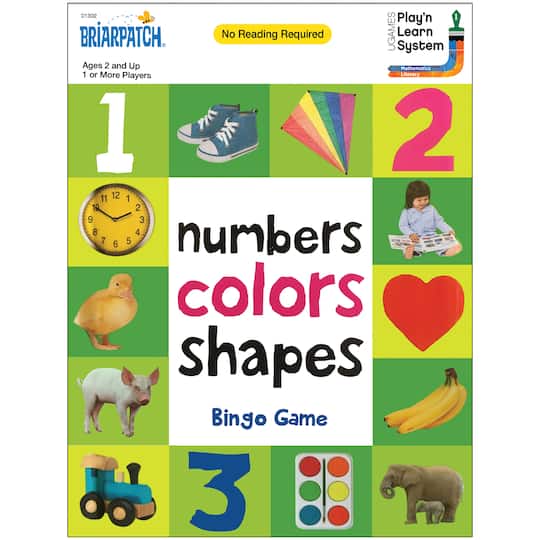 Briarpatch® First 100 Numbers Colors Shapes™ Bingo Game By University Games | 10.5" x 8" | Michaels®
